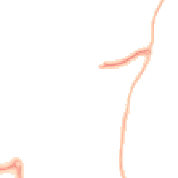 Night-time road noise heatmap for KT13 0XJ