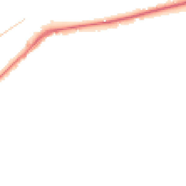 Night-time road noise heatmap for KT14 6RR