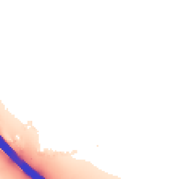Night-time road noise heatmap for KT14 7EX