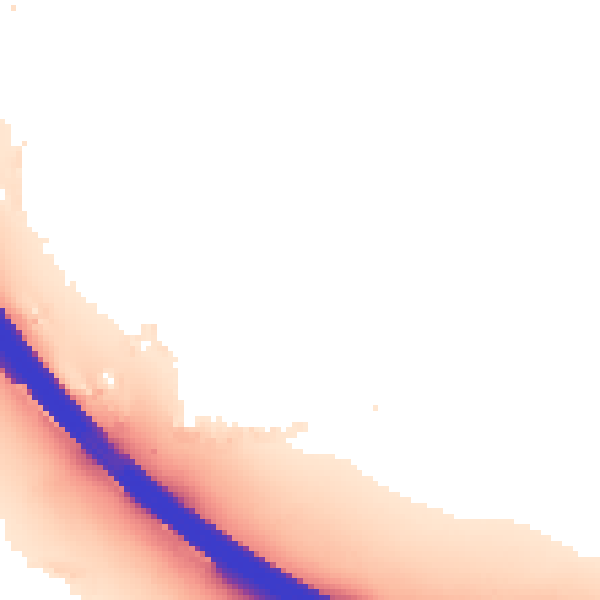 Night-time road noise heatmap for KT14 7SU