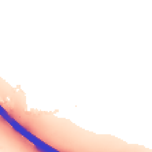 Night-time road noise heatmap for KT14 7SY