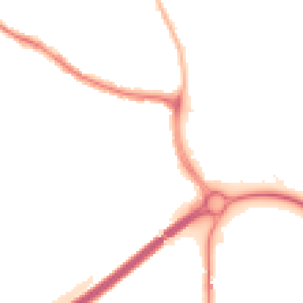 Night-time road noise heatmap for KT15 2EX