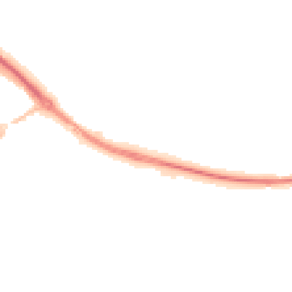 Night-time road noise heatmap for KT15 2QY
