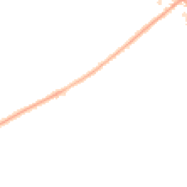 Night-time road noise heatmap for KT15 3BG
