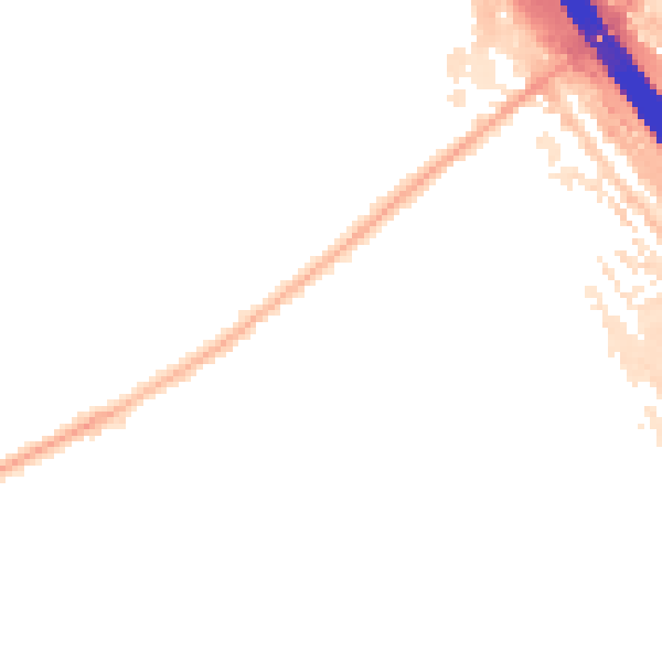 Night-time road noise heatmap for KT15 3DA