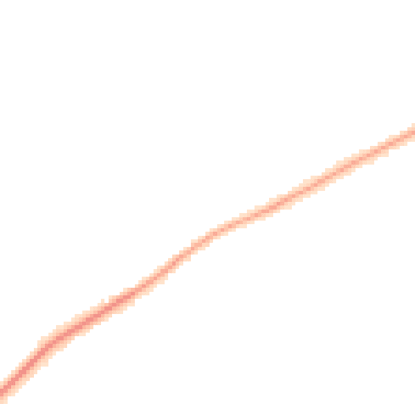 Night-time road noise heatmap for KT15 3PX