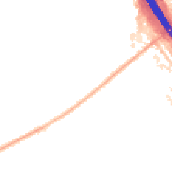 Night-time road noise heatmap for KT15 3RA