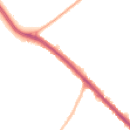 Night-time road noise heatmap for KT19 0DJ