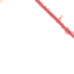 Night-time road noise heatmap for KT19 0ET