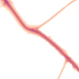 Night-time road noise heatmap for KT19 0JZ