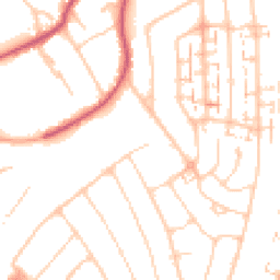 Daytime road noise heatmap for KT19 0QF