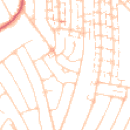 Daytime road noise heatmap for KT19 0RJ