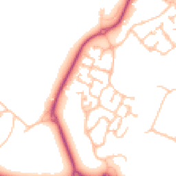 Daytime road noise heatmap for KT19 7DG