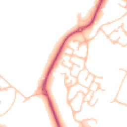 Daytime road noise heatmap for KT19 7DJ