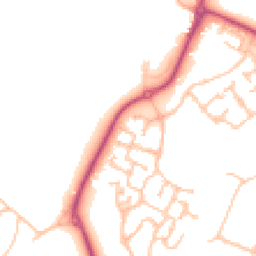 Daytime road noise heatmap for KT19 7DP