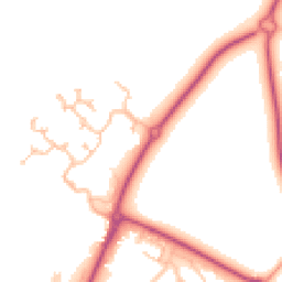 Daytime road noise heatmap for KT19 7LT