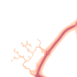Daytime road noise heatmap for KT19 7LW