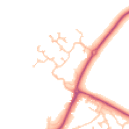 Daytime road noise heatmap for KT19 7NQ