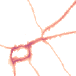 Night-time road noise heatmap for KT19 8AH