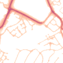 Daytime road noise heatmap for KT19 8FG