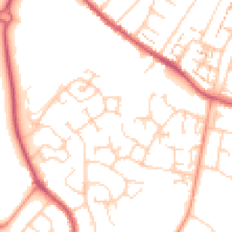 Daytime road noise heatmap for KT19 8FS