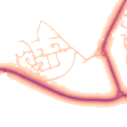 Daytime road noise heatmap for KT19 8GZ