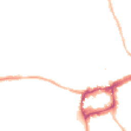 Night-time road noise heatmap for KT19 8HU