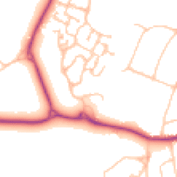 Daytime road noise heatmap for KT19 8NN