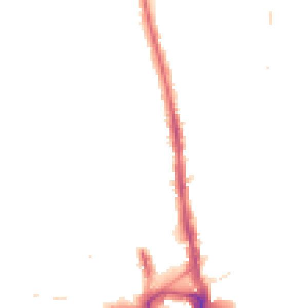 Night-time road noise heatmap for KT2 5AP