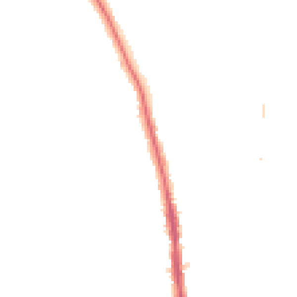Night-time road noise heatmap for KT2 5DD