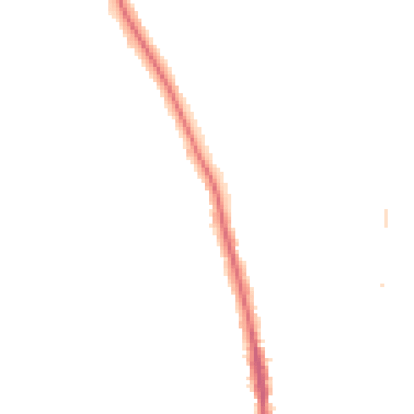 Night-time road noise heatmap for KT2 5DF