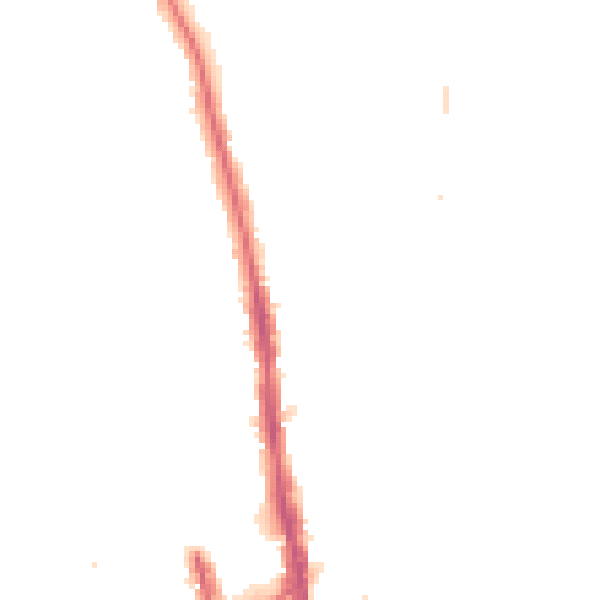 Night-time road noise heatmap for KT2 5HB
