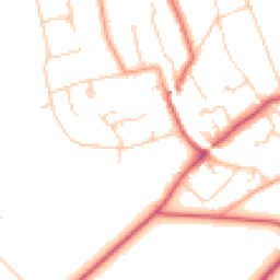 Daytime road noise heatmap for KT20 5AS