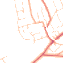Daytime road noise heatmap for KT20 5AU