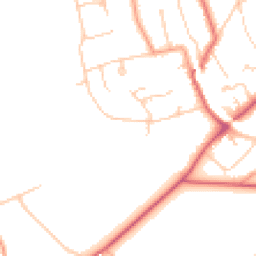 Daytime road noise heatmap for KT20 5BG