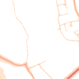 Daytime road noise heatmap for KT20 5BH