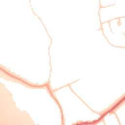 Daytime road noise heatmap for KT20 5BL