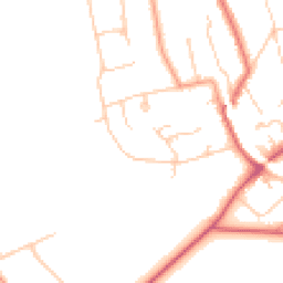 Daytime road noise heatmap for KT20 5BP