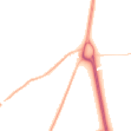 Night-time road noise heatmap for KT20 5BQ