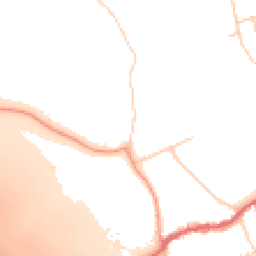 Daytime road noise heatmap for KT20 5BT