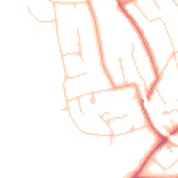Daytime road noise heatmap for KT20 5DE