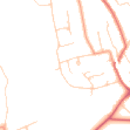 Daytime road noise heatmap for KT20 5DG