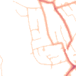 Daytime road noise heatmap for KT20 5DN