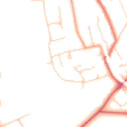 Daytime road noise heatmap for KT20 5DQ