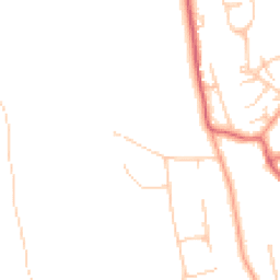Daytime road noise heatmap for KT20 5DR