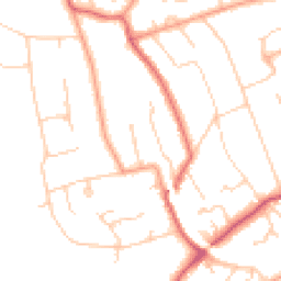 Daytime road noise heatmap for KT20 5DS