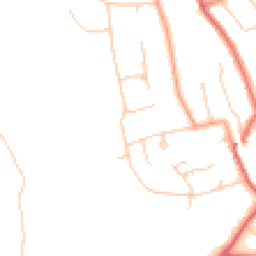 Daytime road noise heatmap for KT20 5DW