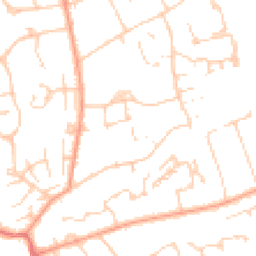 Daytime road noise heatmap for KT20 5HW