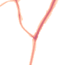 Night-time road noise heatmap for KT20 5NT