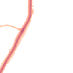 Night-time road noise heatmap for KT20 6AH